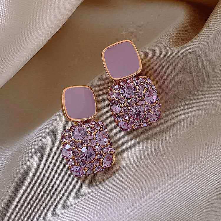Han Eleven S925 Stud Earrings –  Korean Elegant Trendy Ear Jewelry