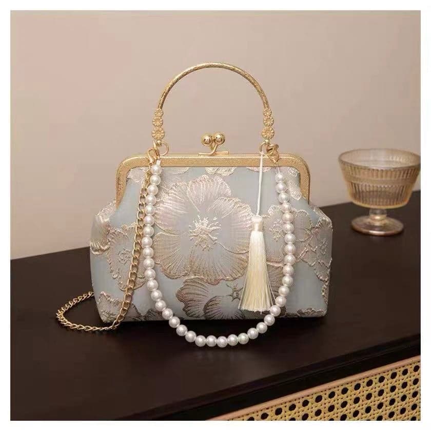 Floral Cheongsam Shoulder Bag