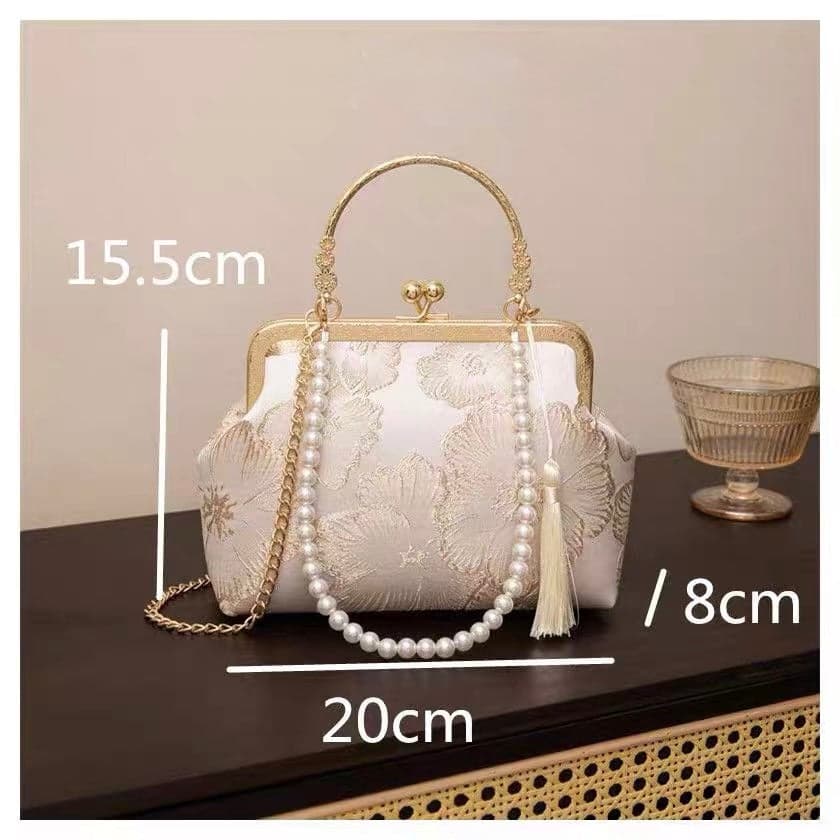Floral Cheongsam Shoulder Bag