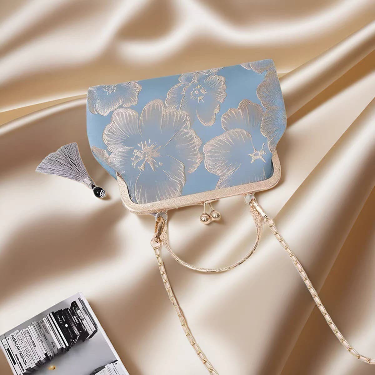 Floral Cheongsam Shoulder Bag