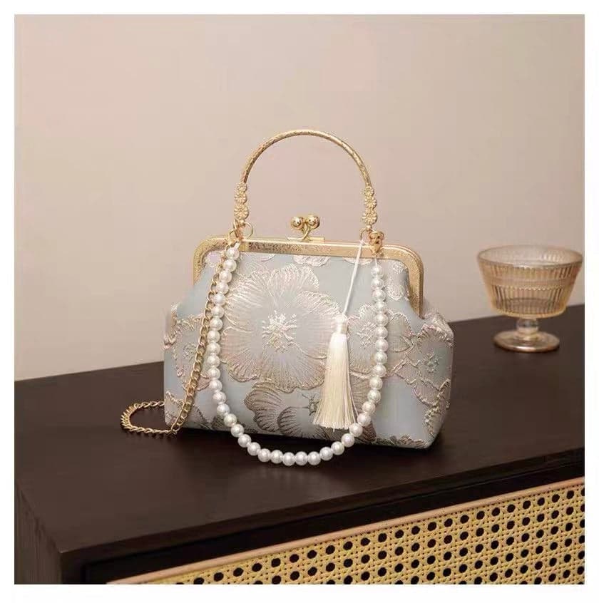 Floral Cheongsam Shoulder Bag