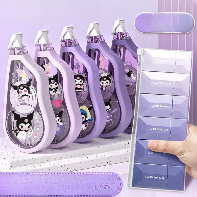Durable Correction Tape – Large Capacity, Drop-Resistant for Students