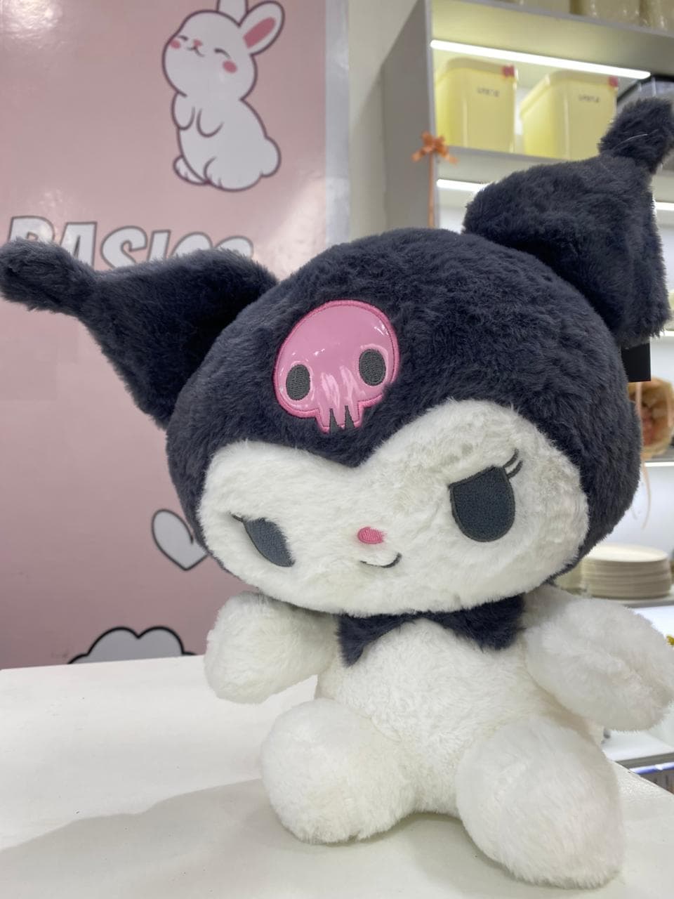 Sanrio Kuromi Plush Toy - Official Licensed Soft Stuffed Character Doll