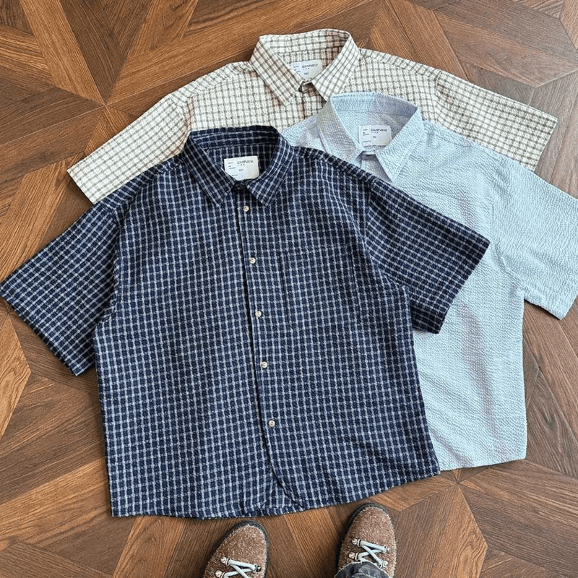 Retro Loose Fit Half Sleeve Cleanfit Top