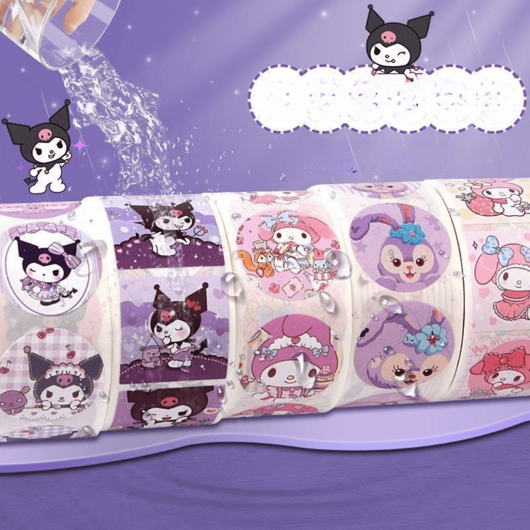 Kuromi & Cinnamoroll Stickers – Cute Sanrio Stickers for Kids, Journals & Rewards