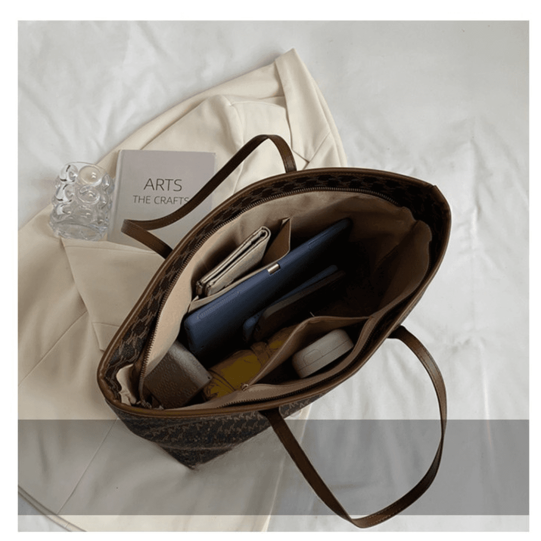 Luxury Large Tote Bag for Women – Lightweight Designer Shoulder Handbag