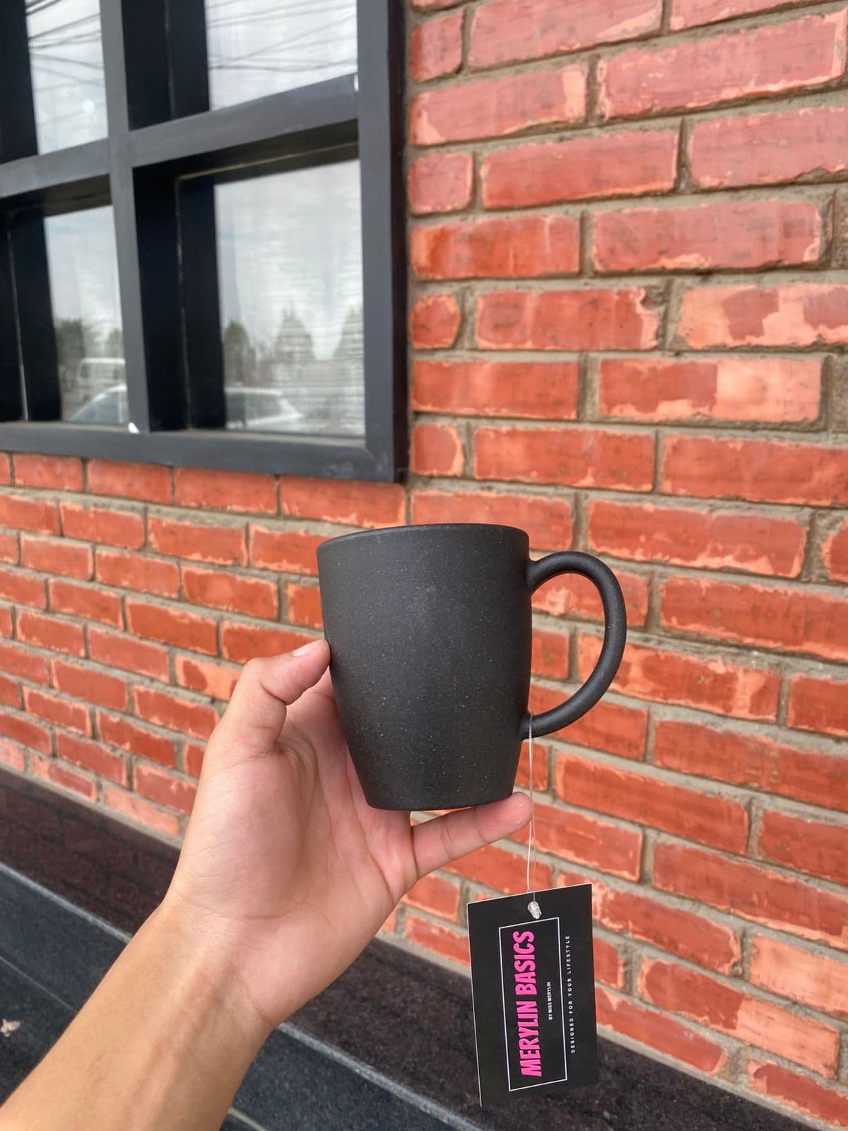 Vintage Brew Cup – Sustainable Rice Husk Coffee Mug