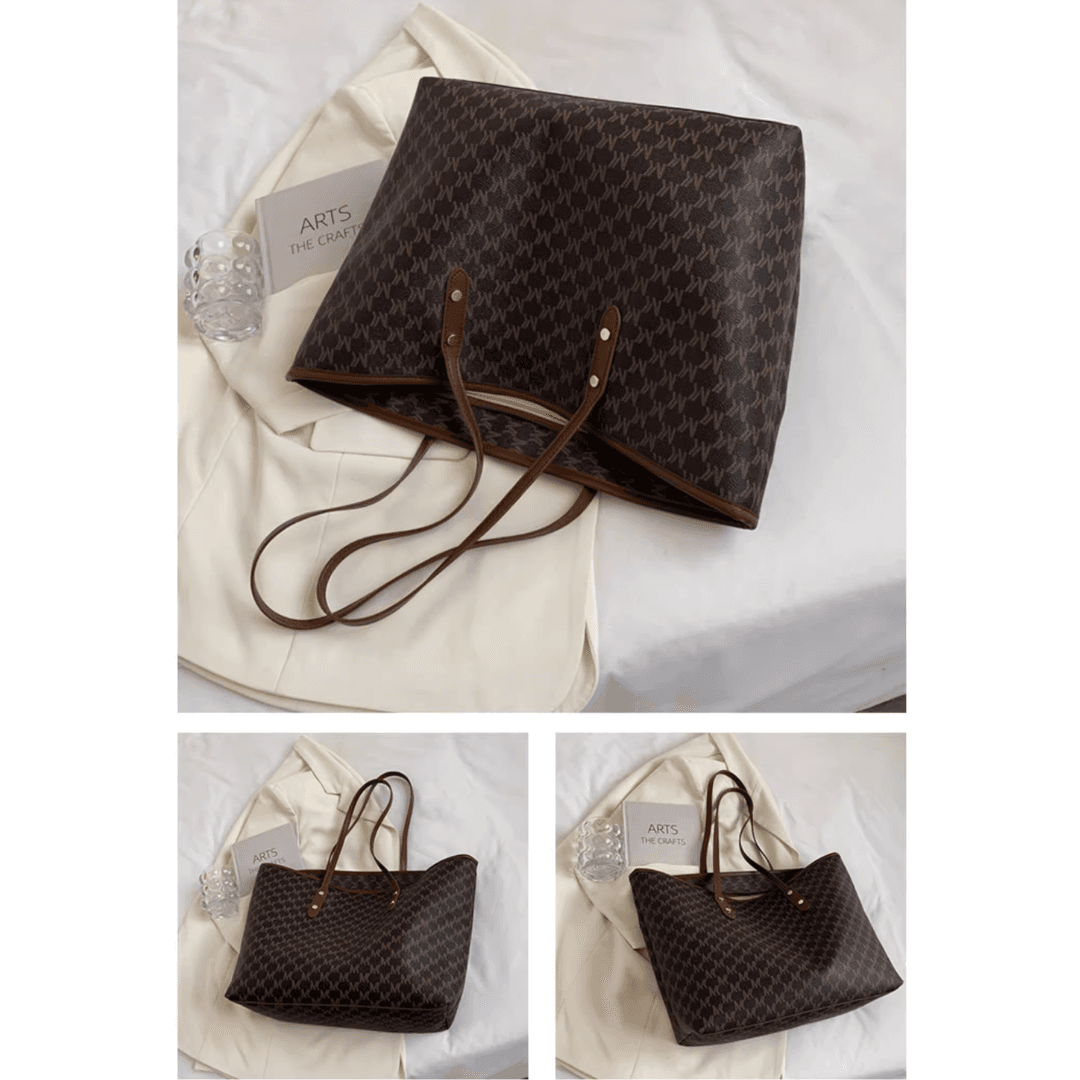 Luxury Large Tote Bag for Women – Lightweight Designer Shoulder Handbag