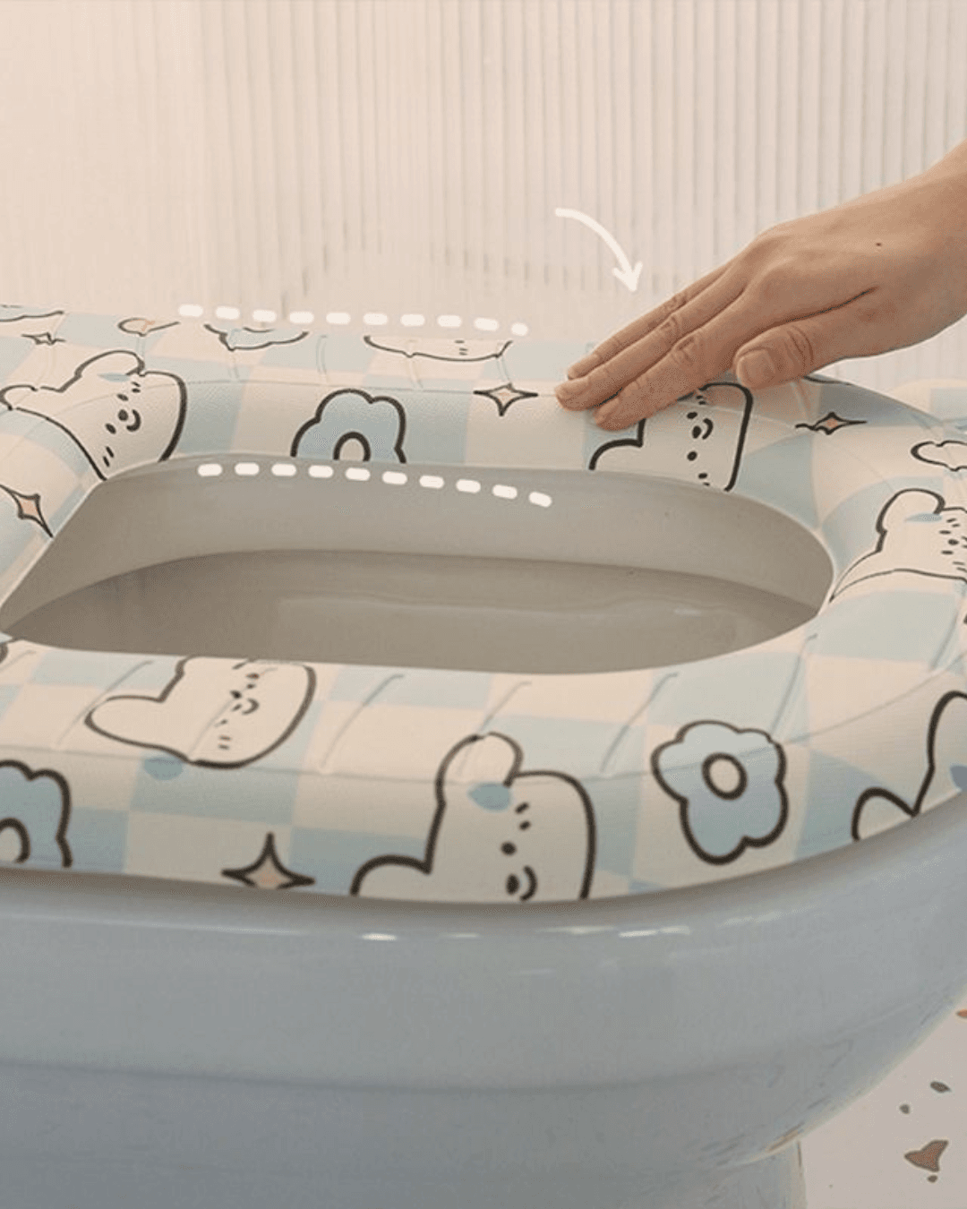 EVA Waterproof Thick Toilet Seat Cushion