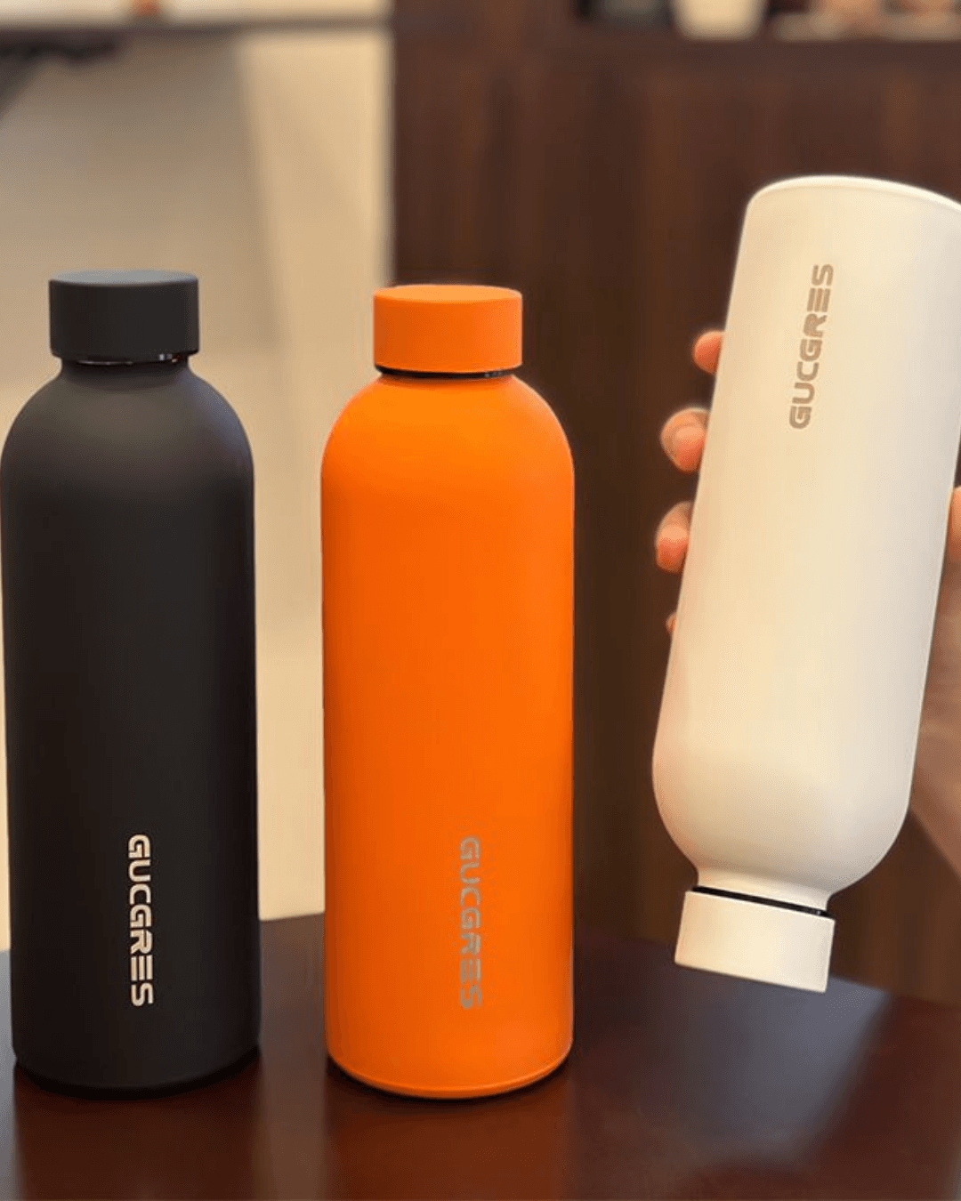 Large Capacity 304 Stainless Steel Insulated Sports Water Bottle