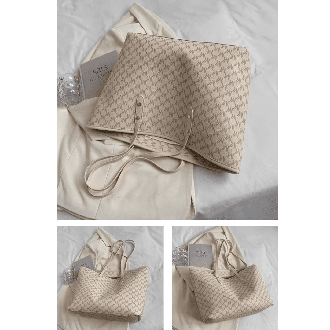 Luxury Large Tote Bag for Women – Lightweight Designer Shoulder Handbag