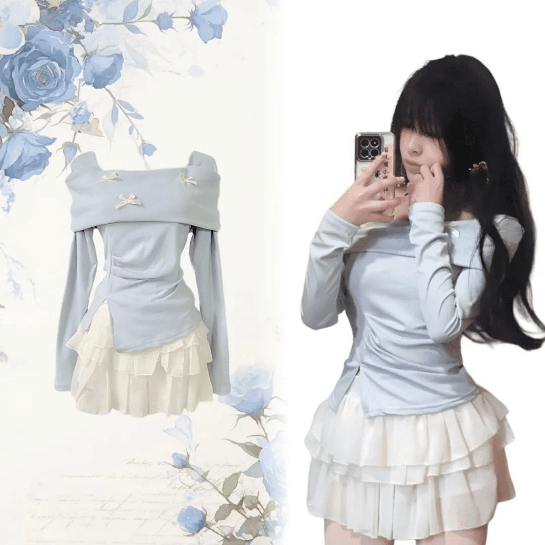Off-Shoulder Top – Women’s Playful Outfit
