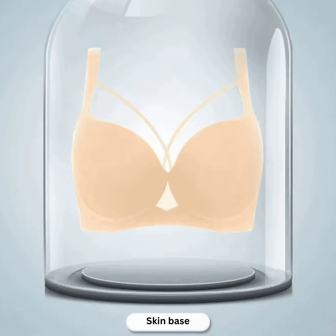 Seamless Bra for Women – Gathered, Side Support, Thin and Stylish Design