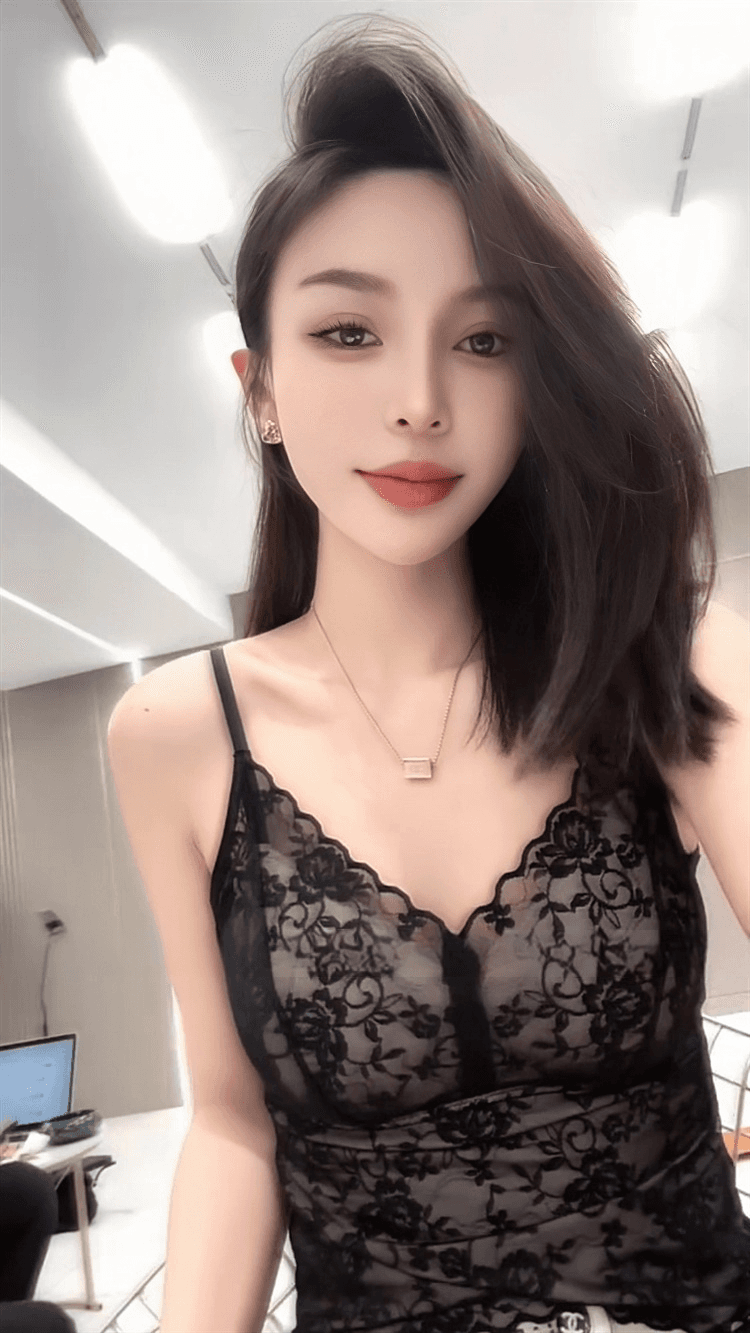Jacquard Lace Back Beauty Padded Camisole Top