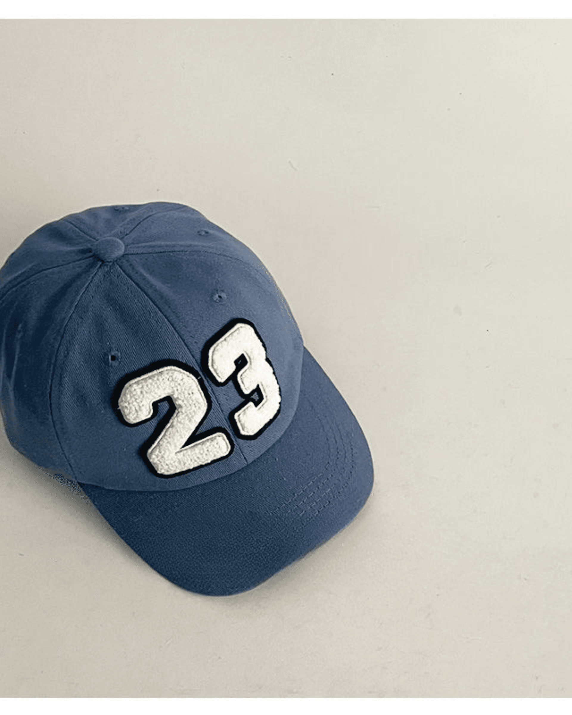 Baby Girls Alphabet Print Baseball Cap