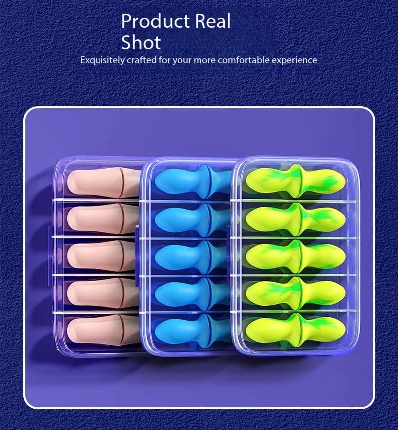 Ultra Noise Cancelling Sleep Earplugs for Study and Dorm Use