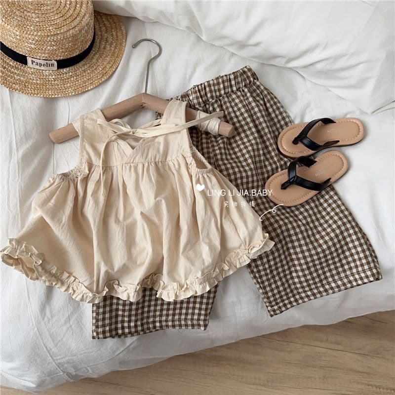 Baby Summer Cotton Linen Two-Piece Set