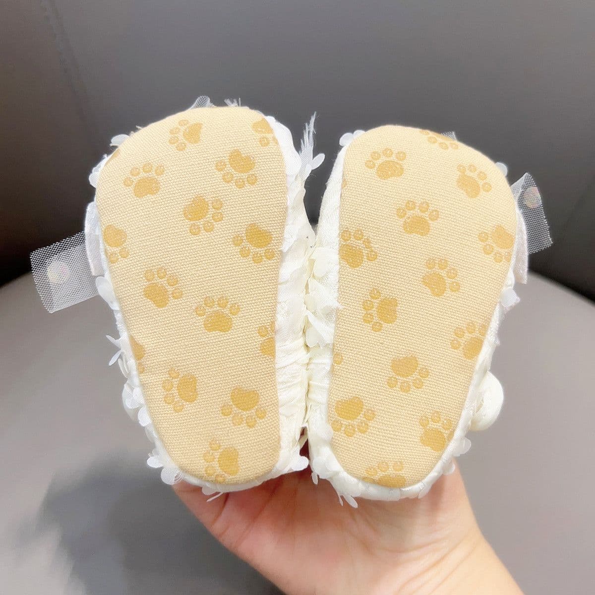 Breathable Cotton Toddler Shoes with Non-Slip Sole