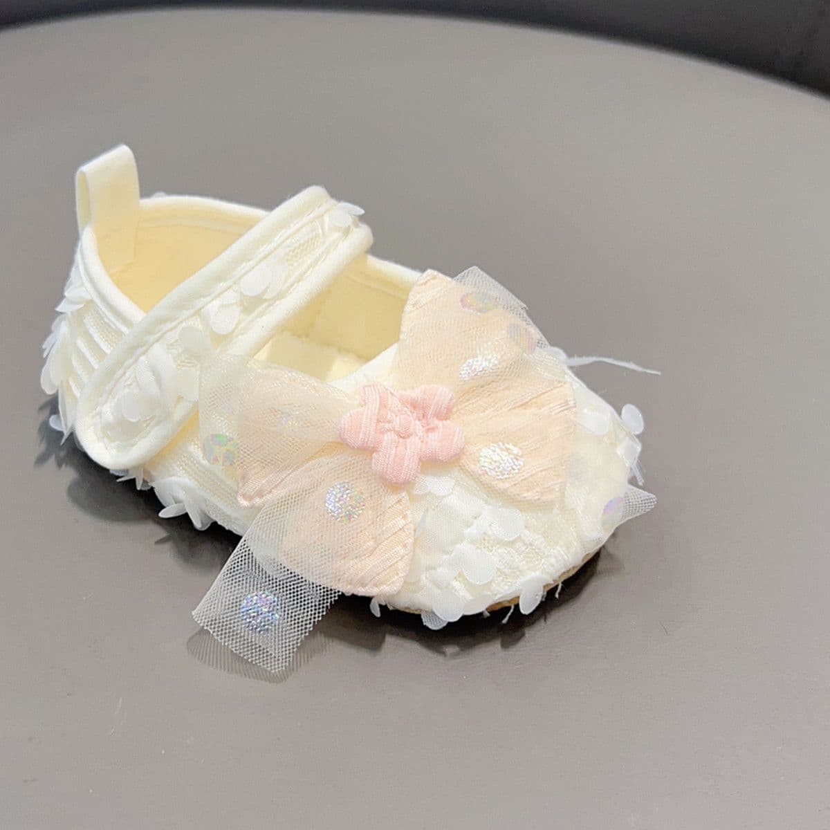 Breathable Cotton Toddler Shoes with Non-Slip Sole
