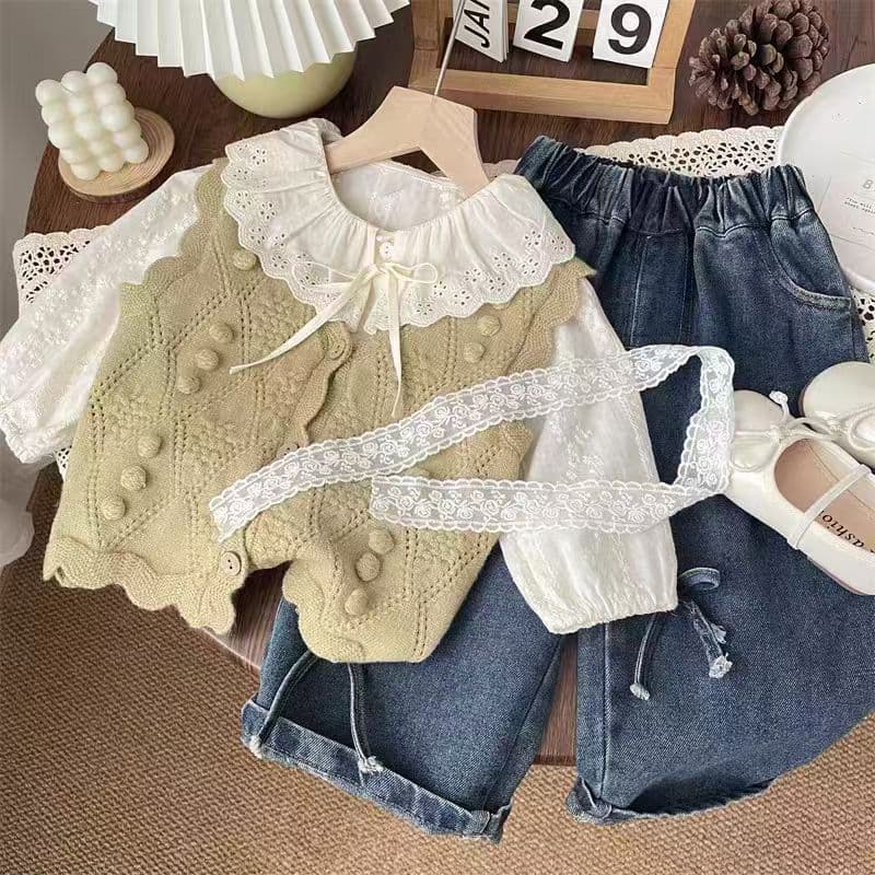 Sweet Long Sleeve Baby Girl Top