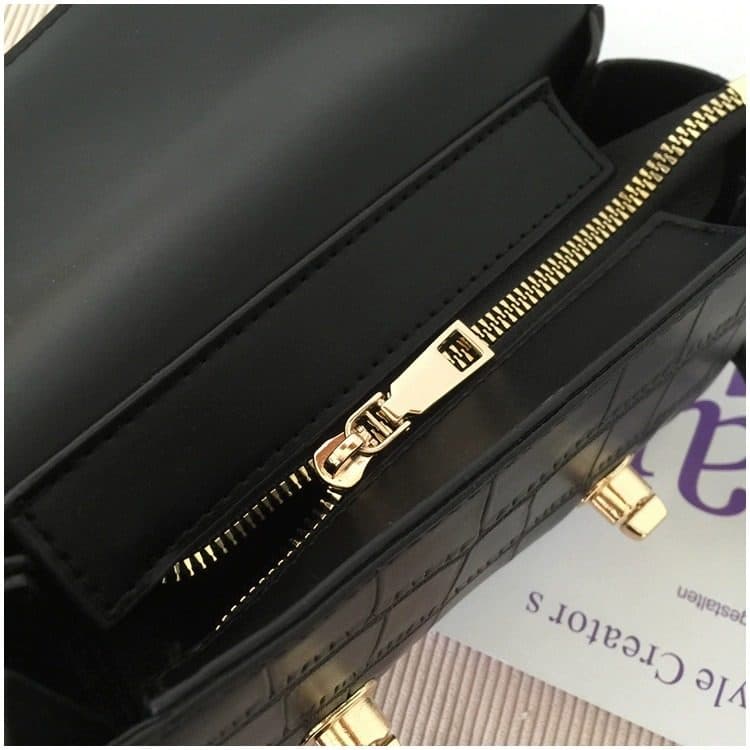 Vintage Style Small Crossbody Top Handle Bag