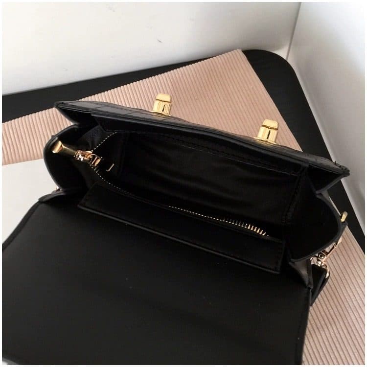 Vintage Style Small Crossbody Top Handle Bag