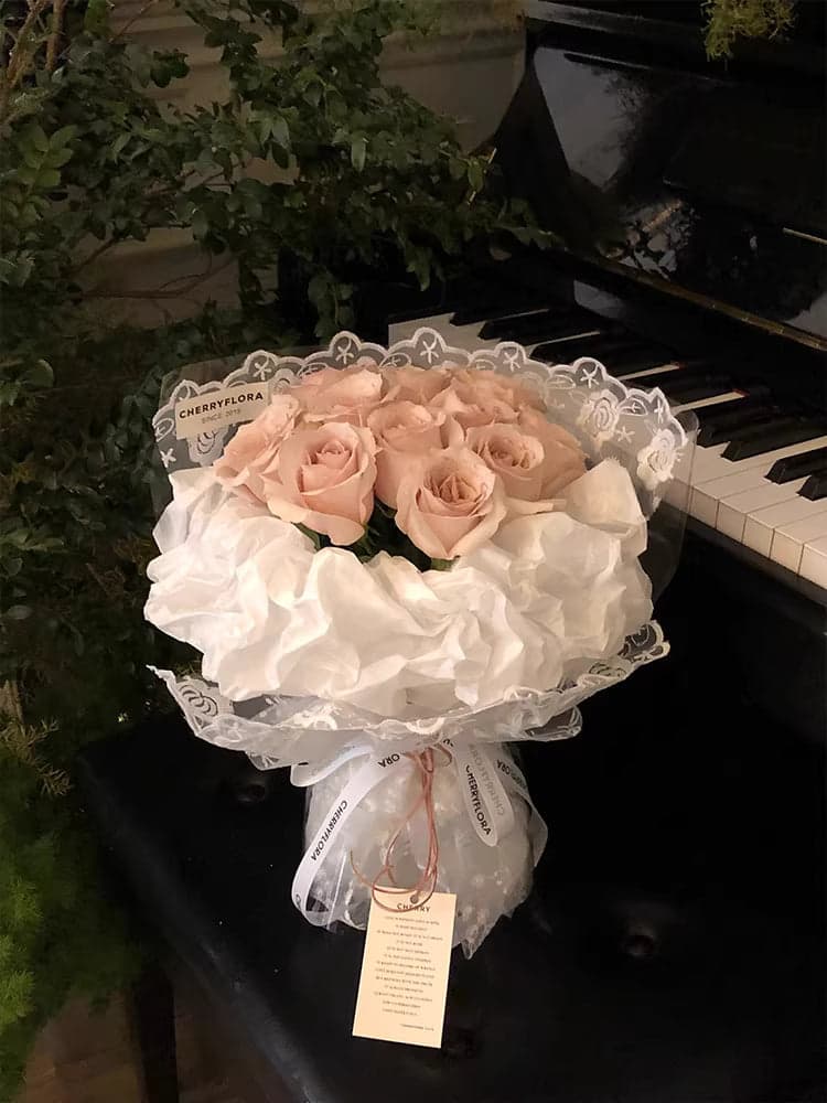 Romantic Preserved Rose Bouquet – Birthday & Women’s Day Gift for Her