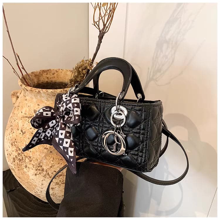 Luxury Quilted Women’s Crossbody Handbag