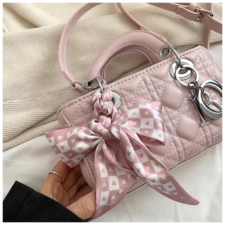 Luxury Quilted Women’s Crossbody Handbag