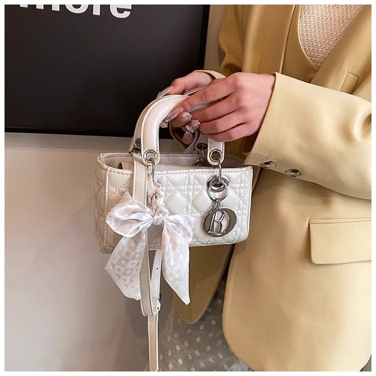 Luxury Quilted Women’s Crossbody Handbag
