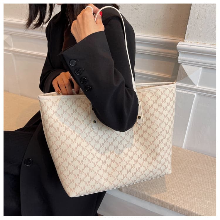 Luxury Large Tote Bag for Women – Lightweight Designer Shoulder Handbag