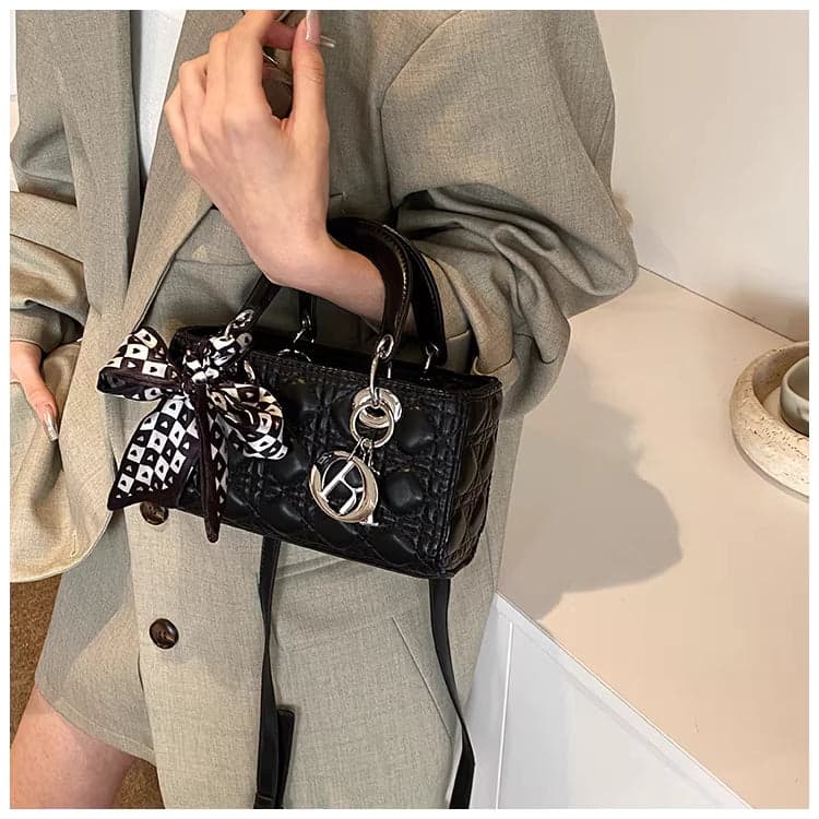 Luxury Quilted Women’s Crossbody Handbag