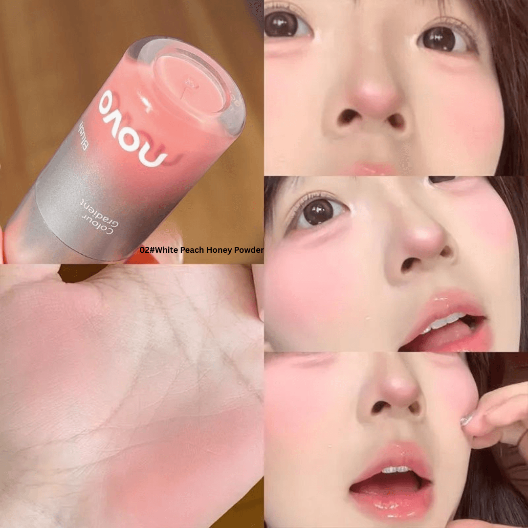 NOVO Liquid Blush Stick – Dewy Matte Radiance Glow