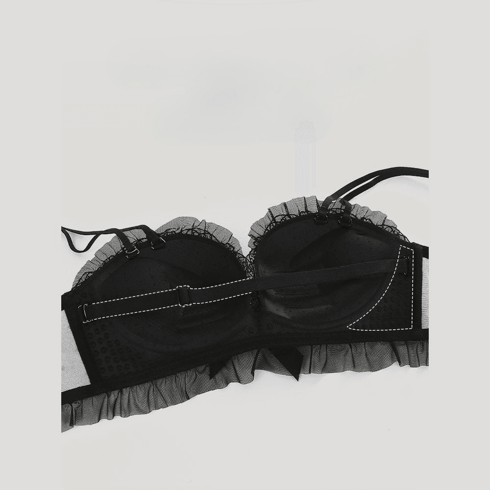 Lucky Red Push Up Bridal Bra for Small Bust
