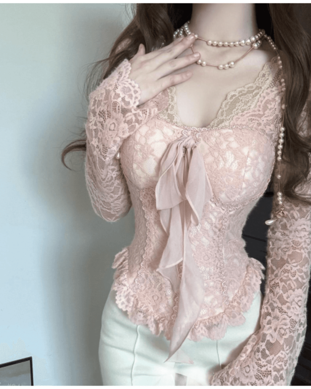 Women’s Built-In Bra Padded Fleece Lined Top