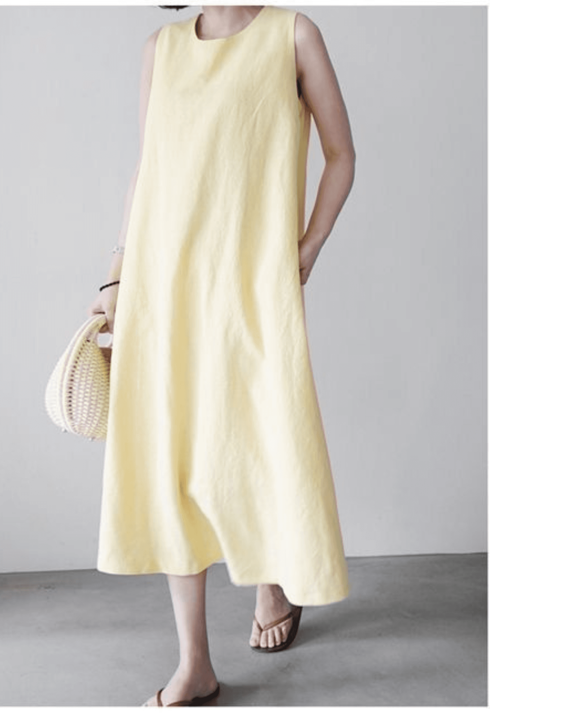 Casual Slimming Summer Vest Dress