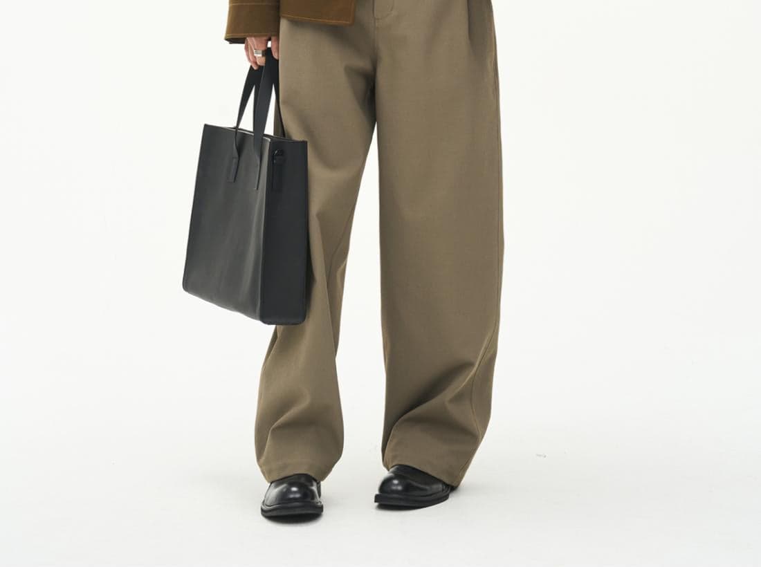 Unisex Lightweight Straight-Leg Trousers – Easy Care Classic Tailored Pants