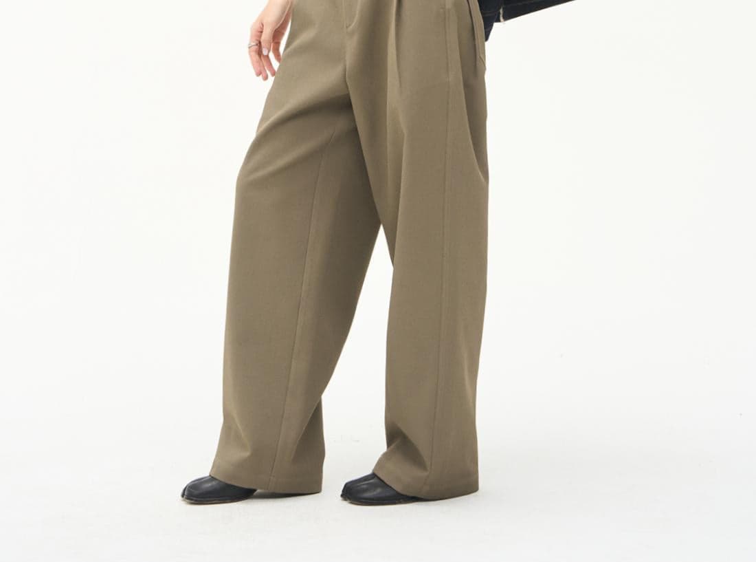 Unisex Lightweight Straight-Leg Trousers – Easy Care Classic Tailored Pants