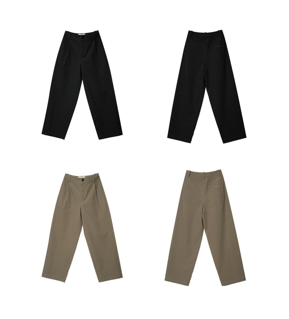 Unisex Lightweight Straight-Leg Trousers – Easy Care Classic Tailored Pants