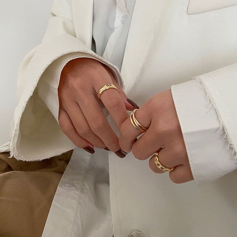 Vintage Minimalist Bestie Ring – INS Trendy Style