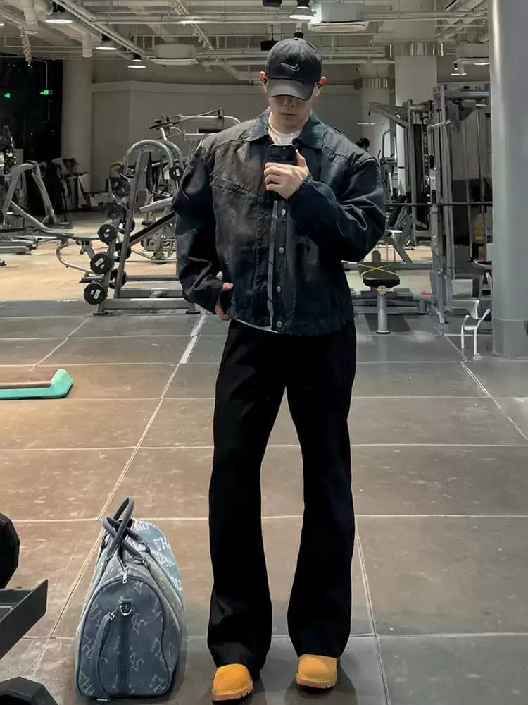 CleanFit Curved Flare Tailored Pants