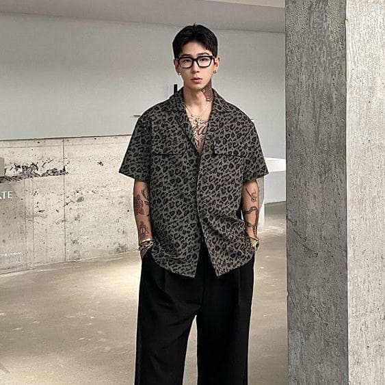 Relaxed Vacation Short Sleeve Casual Shirt