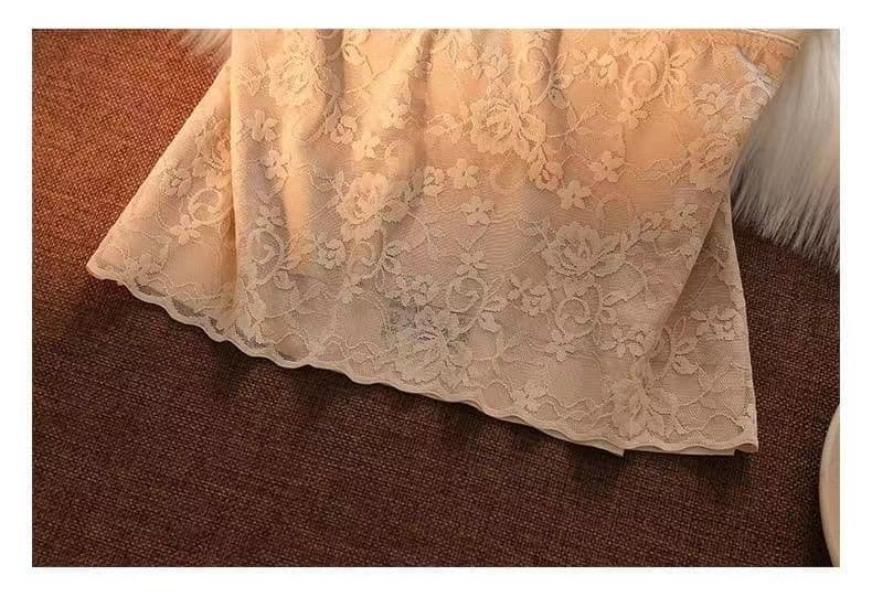 Jacquard Lace Back Beauty Padded Camisole Top