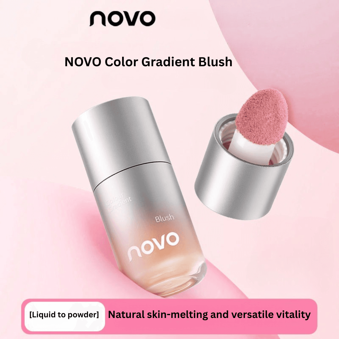 NOVO Liquid Blush Stick – Dewy Matte Radiance Glow