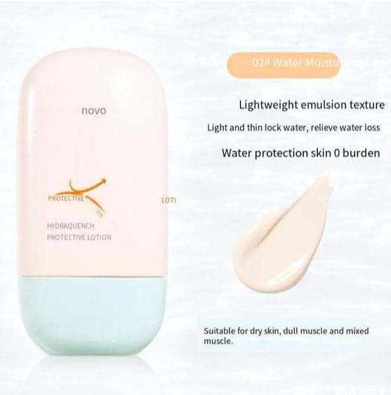 Novo Isolation Cream: Prime, Moisturize, Control Oil, and Glow – Your Poreless, Long-lasting Beauty Secret
