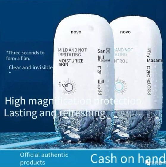Novo Isolation Cream: Prime, Moisturize, Control Oil, and Glow – Your Poreless, Long-lasting Beauty Secret
