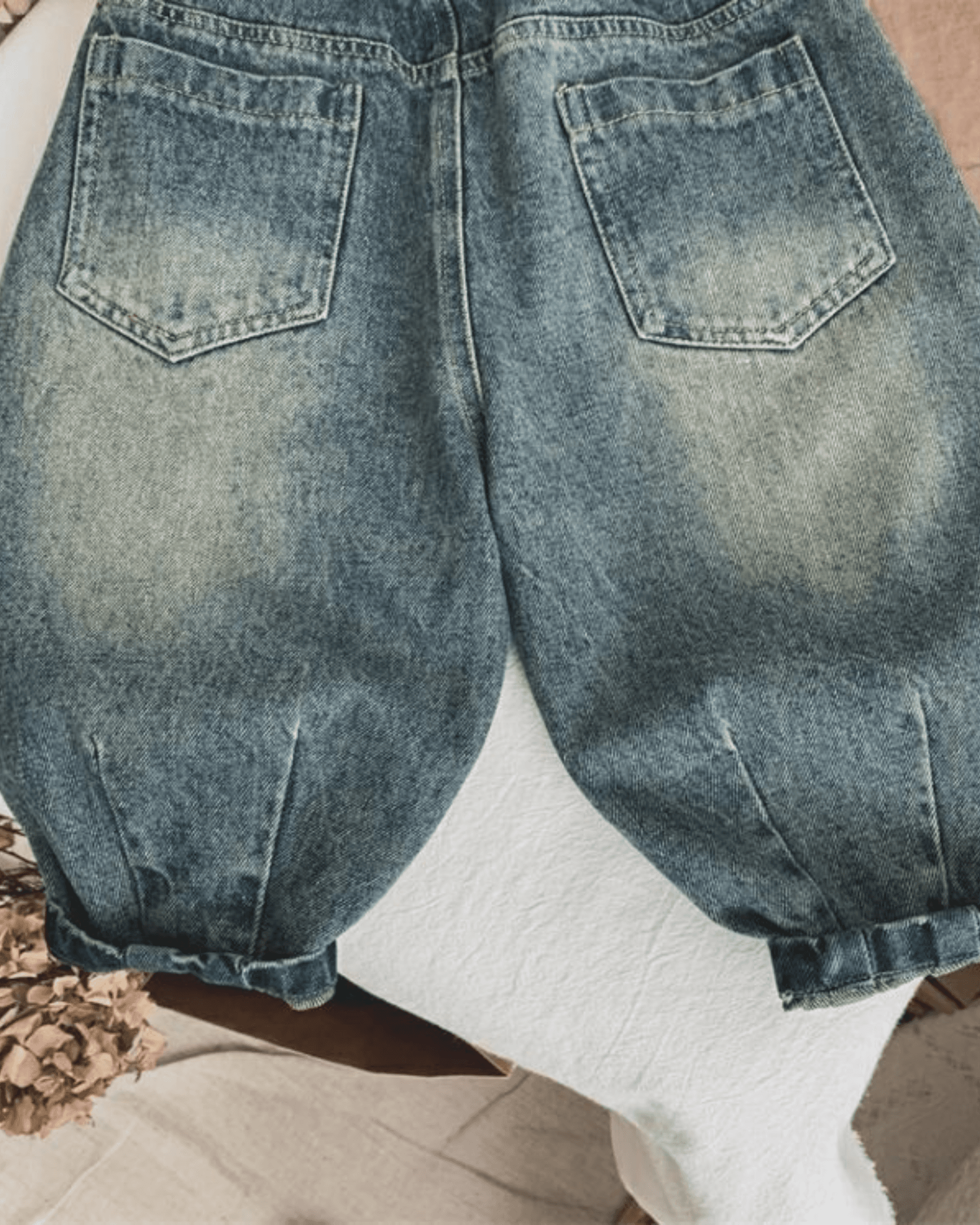 Korean Style Retro Kids Jeans