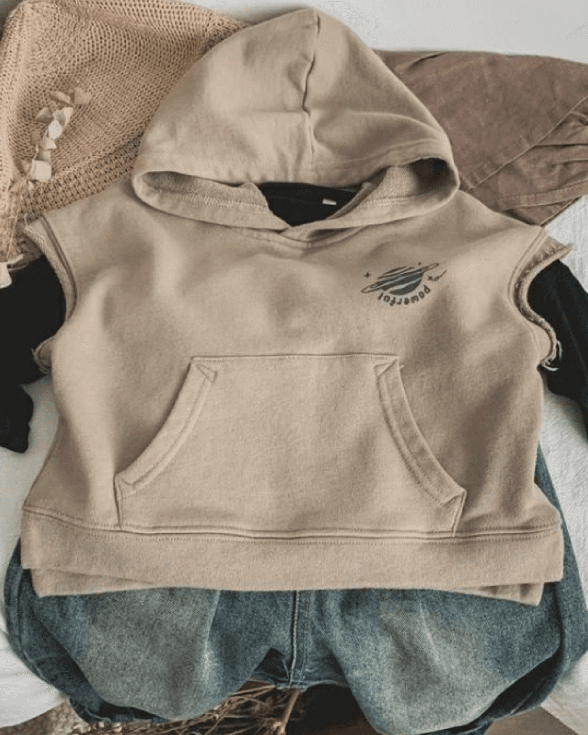Korean Style Retro Kids Jeans