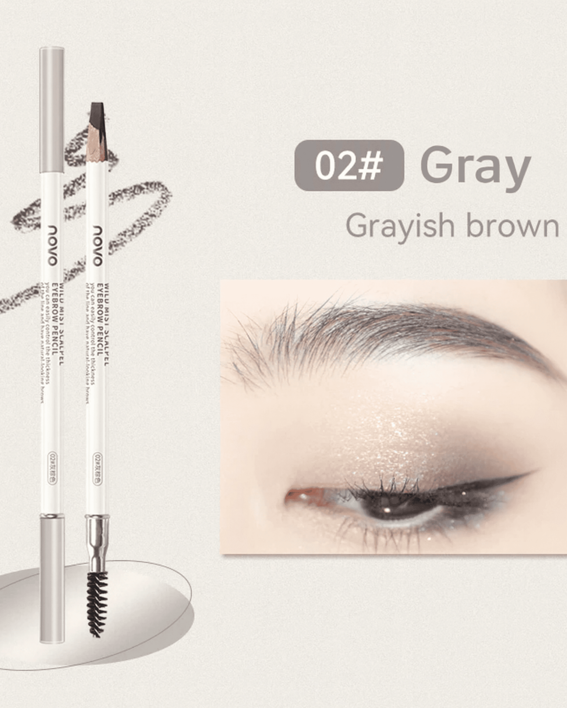 Hard Core Waterproof Eyebrow Pencil
